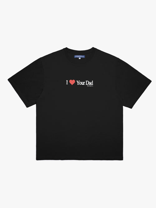 T-shirt I Love Your Dad - nera